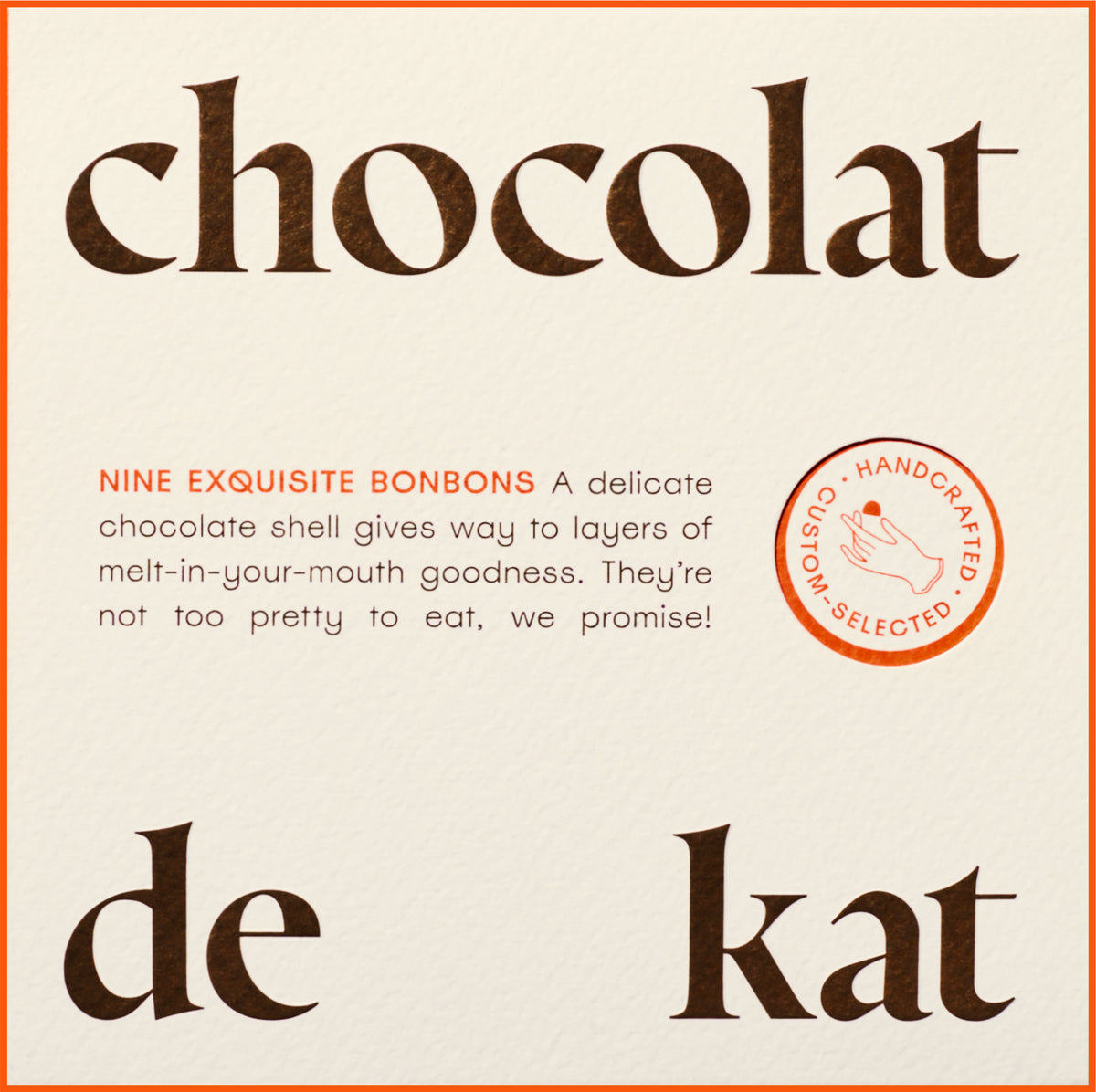 Chocolate Gift Boxes - Customize & Order Online - Chocolat de Kat