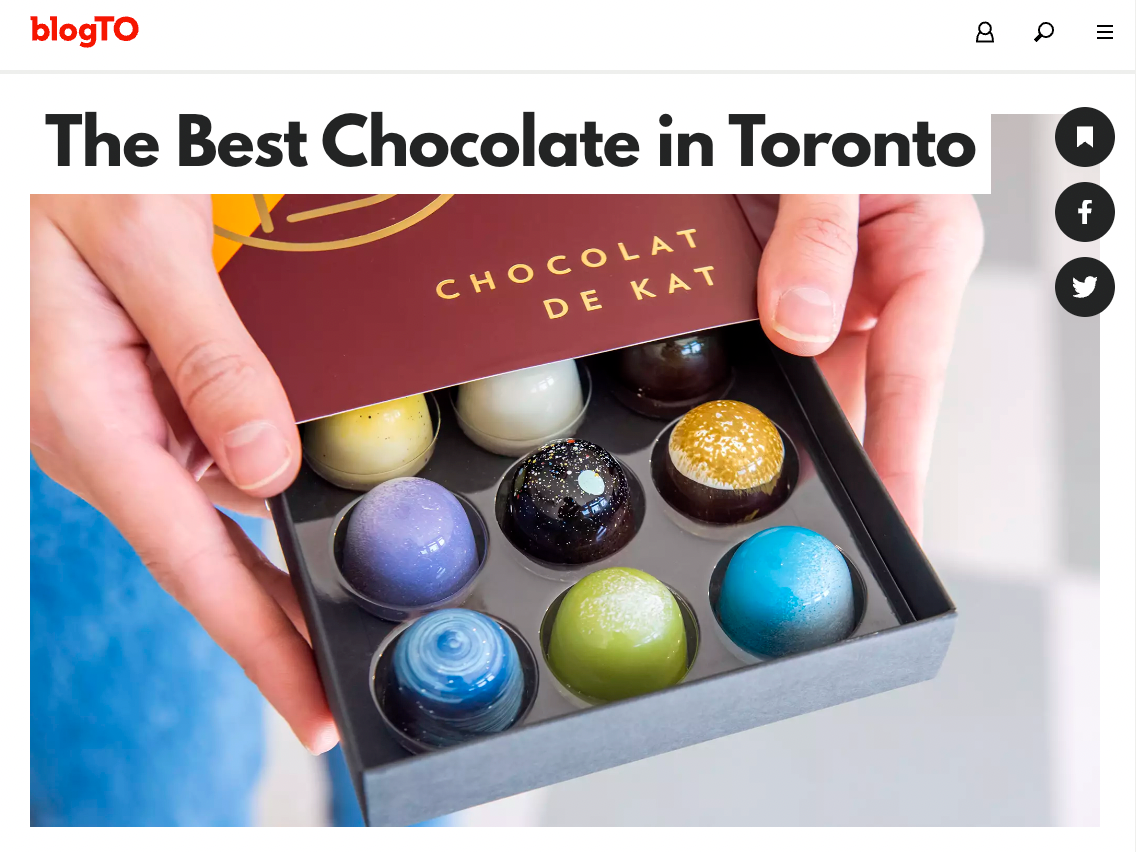 The Best Chocolate in Toronto - blogTO