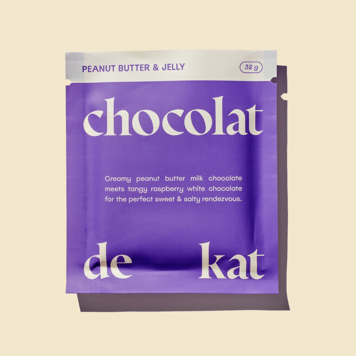 Peanut Butter & Jelly Chocolate Bar - Order Online - Chocolat de Kat