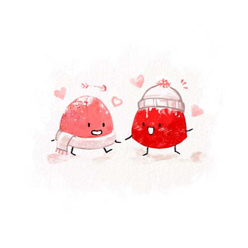 Bonbons in Love - Greeting Card